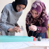 Ebru sanatı kültürleri buluşturdu 