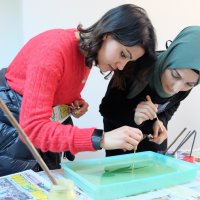 Ebru sanatı kültürleri buluşturdu 