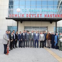 Doktorlara bayram ziyareti  