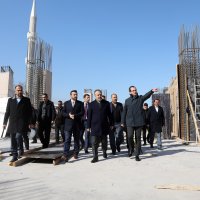 Kestel otopark ve pazar alanında hummalı çalışma  