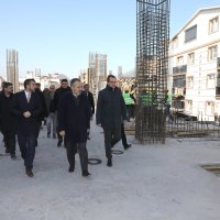 Kestel otopark ve pazar alanında hummalı çalışma  