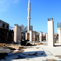 Kestel otopark ve pazar alanında hummalı çalışma  