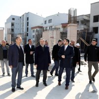 Kestel otopark ve pazar alanında hummalı çalışma  