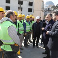 Kestel otopark ve pazar alanında hummalı çalışma  