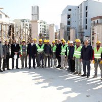 Kestel otopark ve pazar alanında hummalı çalışma  