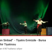 Tiyatroda korona rekoru 