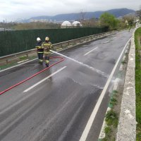 Cadde ve sokaklara ‘covid-19’ temizliği  