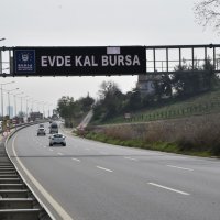 'EVDE KAL, BURSA'  