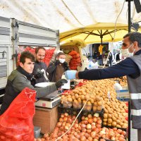 Maskeler Büyükşehir’den tedbir vatandaştan  