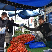 Maskeler Büyükşehir’den tedbir vatandaştan  