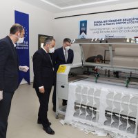 Bursa, kendi maskesini üretiyor  