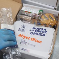 Her gün 2500 kişiye 2 öğün sıcak yemek  