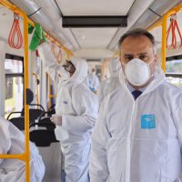 Ulaşımda hijyen seferberliği  