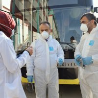 Ulaşımda hijyen seferberliği  