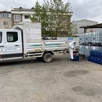 Büyükşehir’den ilçelere dezenfektan desteği  