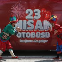 23 Nisan kutlamalarına renkli final  