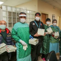 Sağlık çalışanlarının ilk sahuru Büyükşehir’den  