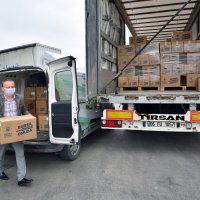 Büyükşehir’in yardım eli sınırları aştı 