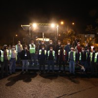 Bursa için sahurda asfalt vakti  
