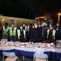 Bursa için sahurda asfalt vakti  