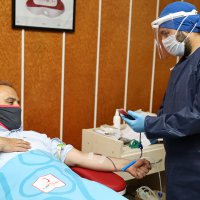 Bursa’da orucunu açan Kızılay’a koştu 