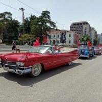 Klasik araçlarla 19 Mayıs kutlaması 