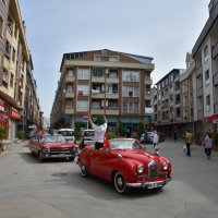 Klasik araçlarla 19 Mayıs kutlaması 