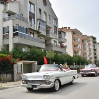 Klasik araçlarla 19 Mayıs kutlaması 