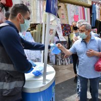 Büyükşehir, tedbiri elden bırakmıyor  