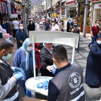 Büyükşehir, tedbiri elden bırakmıyor  