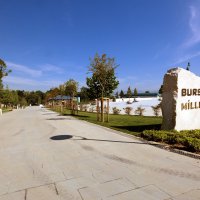 Millet Bahçesi artık Bursalıların hizmetinde 
