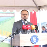 Mustafakemalpaşa'nın iki yakası köprüyle bağlandı  