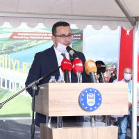 Mustafakemalpaşa'nın iki yakası köprüyle bağlandı  
