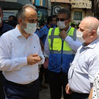 Sel gitti geriye enkazı aldı 