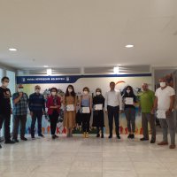 Fotoğrafçılar sertifikalarına kavuştu 