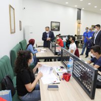 Üniversite adaylarına Başkan morali  