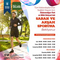 Sağlıklı yaşam için haydi spora 
