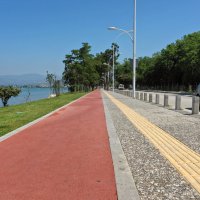 İznik sahili nakış gibi işlendi 