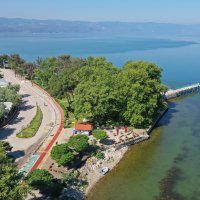 İznik sahili nakış gibi işlendi 