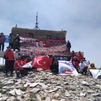 Doğa tutkunlarından 15 Temmuz zirvesi 