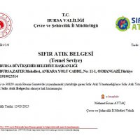 Atıklar sıfırlandı, 216 ağaç kurtarıldı 