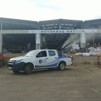 Kurban pazarlarında sinekle mücadele  