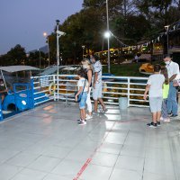 Su üstünde sinema keyfi 