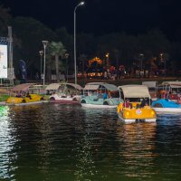 Su üstünde sinema keyfi 