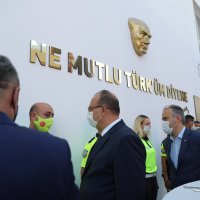 Otobüs terminalinde yolculara bayram sürprizi 