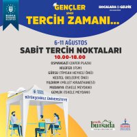 Büyükşehir’le üniversite tercih zamanı 