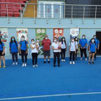Gençler pistin tozunu attı 
