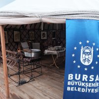 Yörük çadırında Bursa tanıtımı  