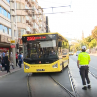 Minibüs ve otobüslere ‘ayakta yolcu’ denetimi 