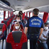 Toplu taşımada korona denetimi 
